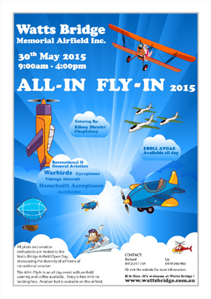 The All-In Fly-In 2015 Poster
