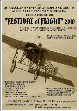 The Festival Of Flight 2010 Poster